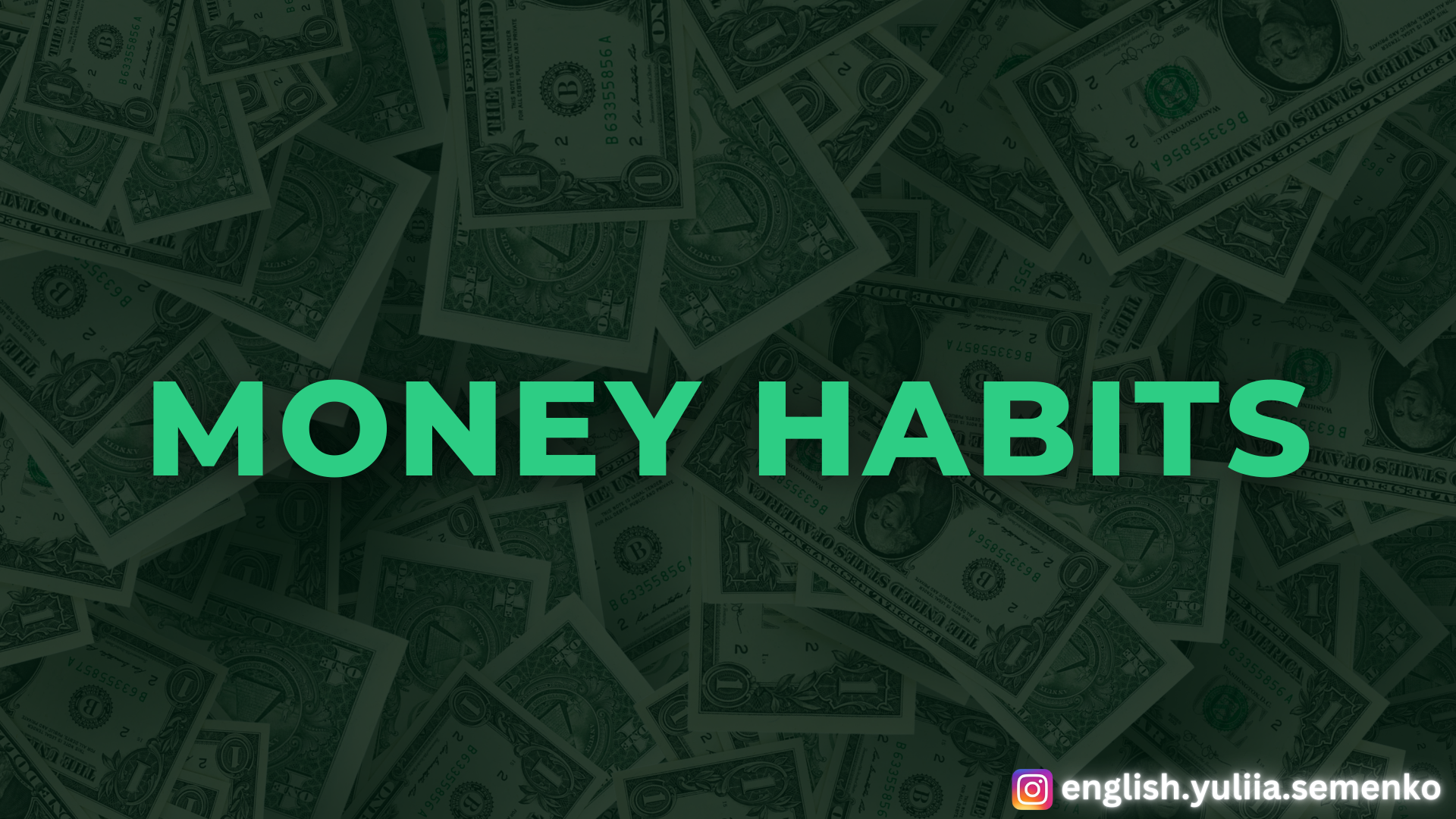 Money Habits